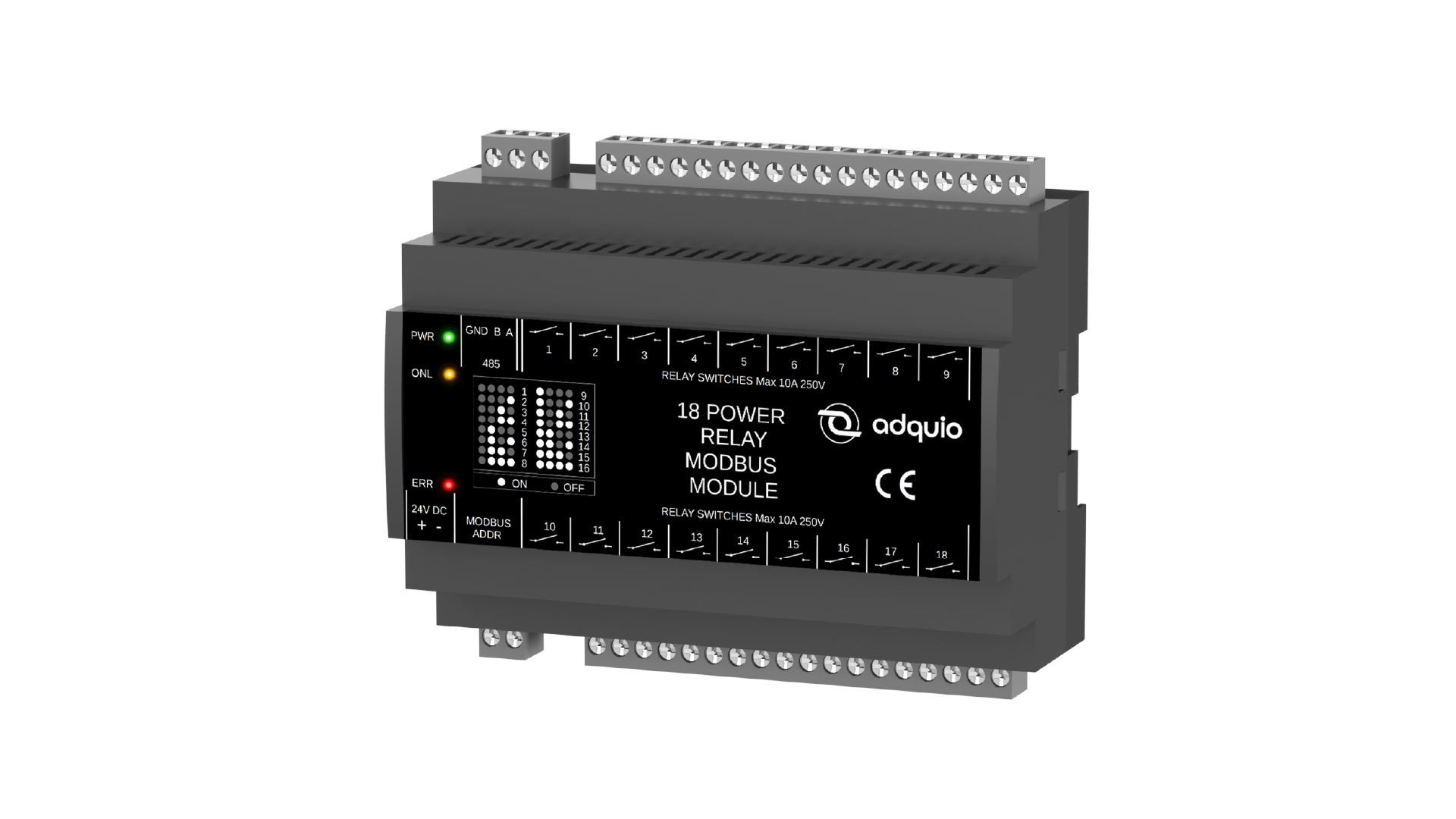 configuration for adquio 18 relay module