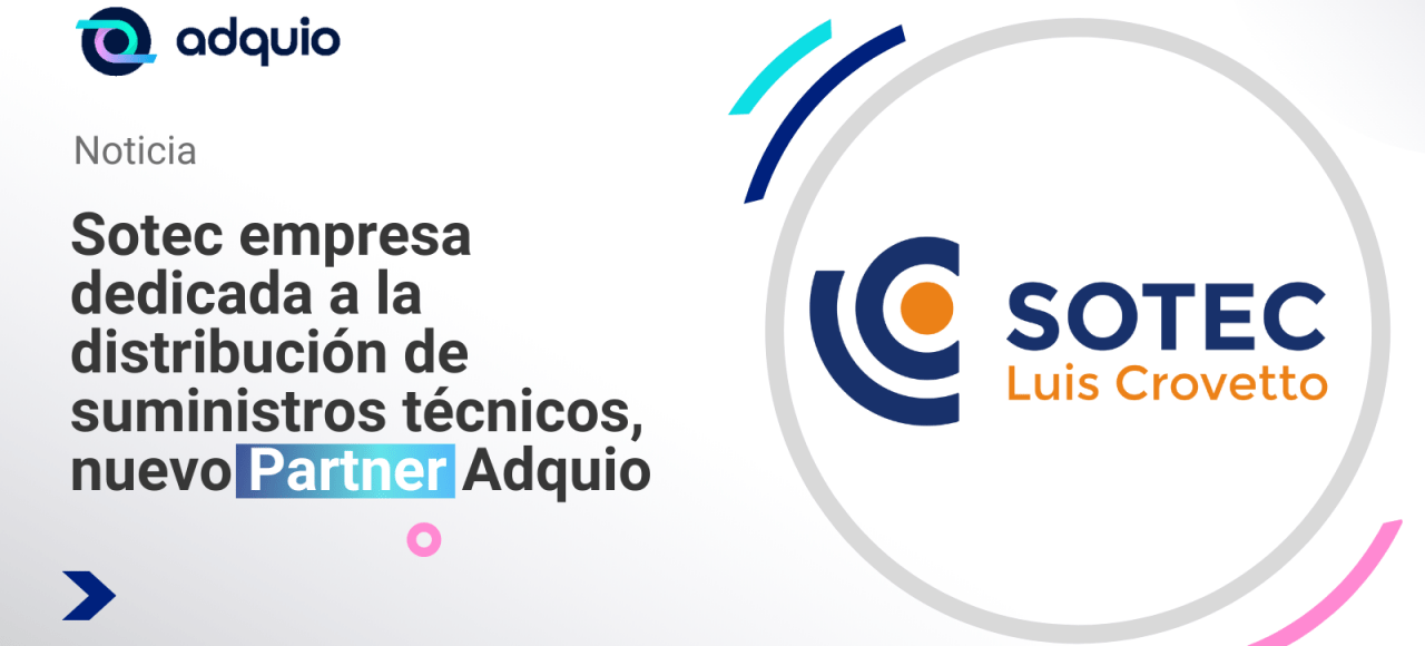 Sotec, nuevo partner Adquio