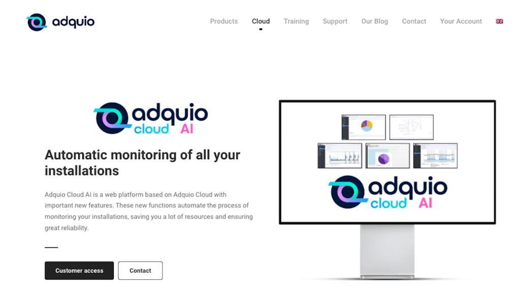 New secction dedicated to Adquio Cloud AI