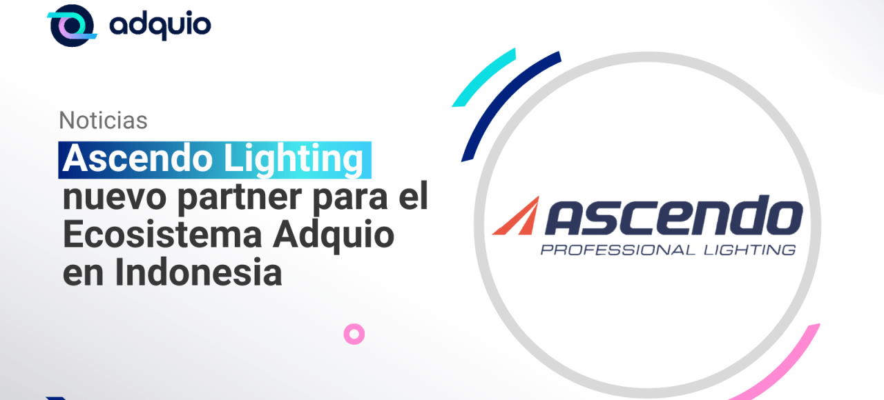 Ascendo Lighting nuevo Partner Adquio en Indonesia