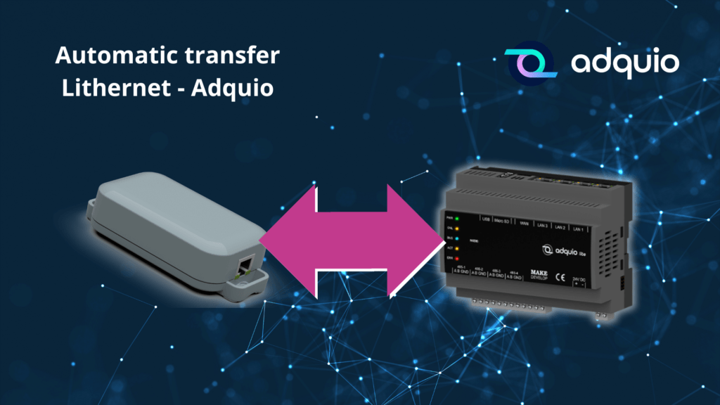 Automatic transfer Lithernet - Adquio