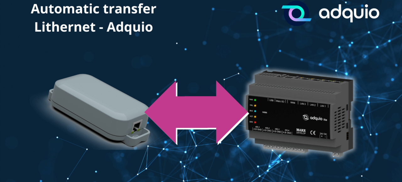 Automatic transfer Lithernet - Adquio