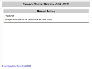 Configuring Lithernet Gateway