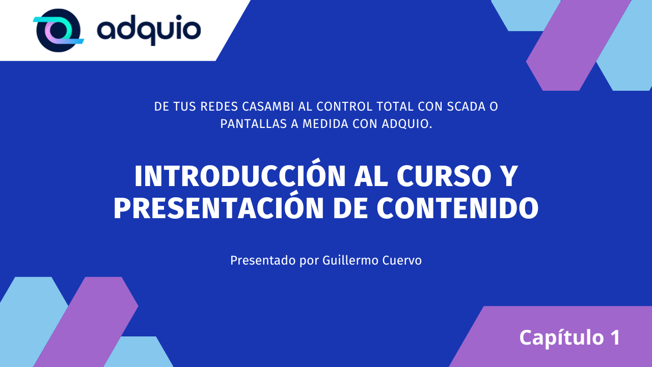 Presentación del curso de integración de Redes Casambi y el Ecosistema Adquio