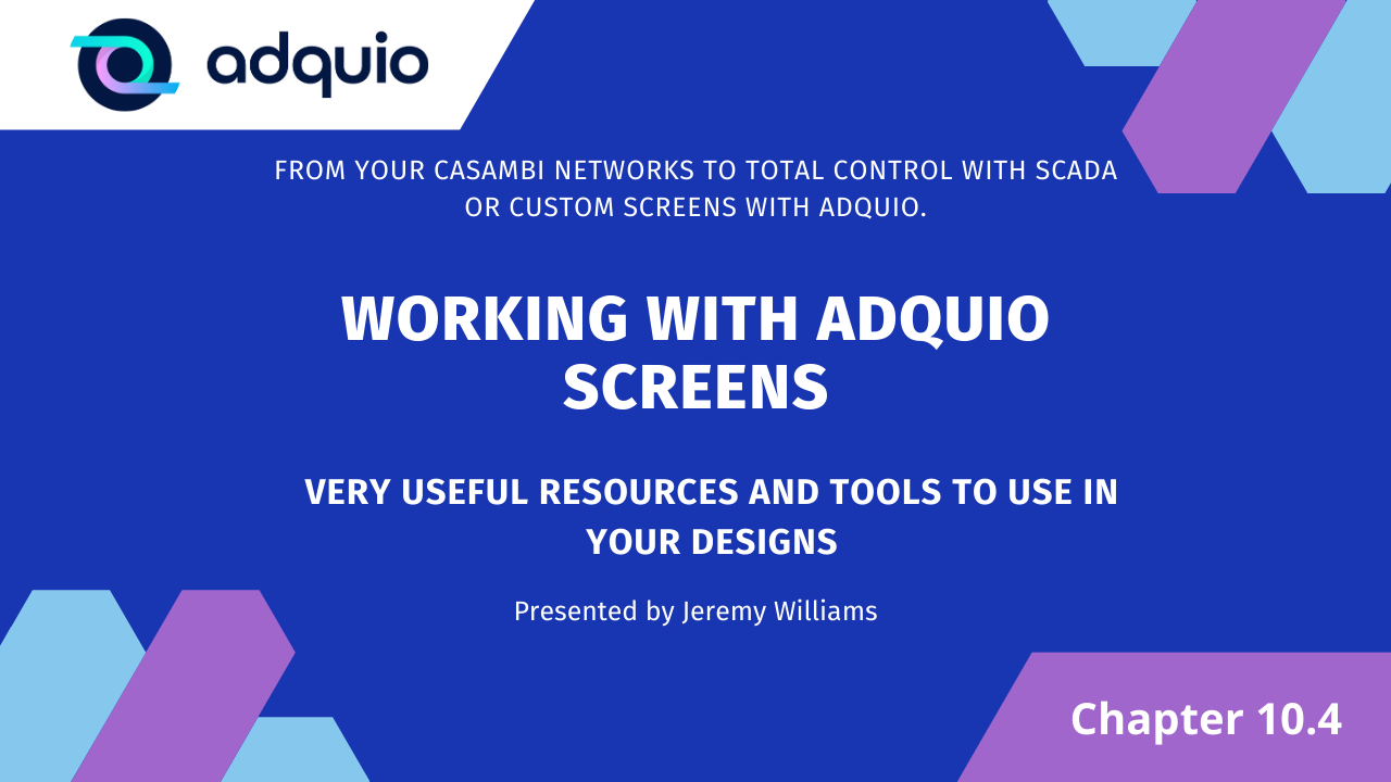 Chapter 10.4 - Screen Design in Adquio: Tools and Resources for Creating Interfaces.