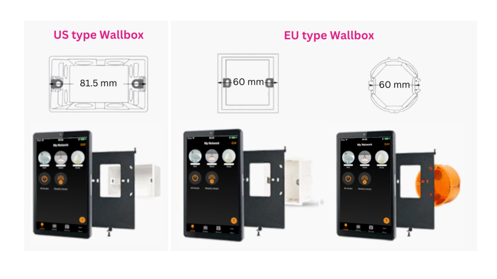 Adquio Wall Screen 8 installation and compatibility