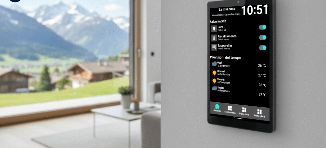 Adquio Wall Screen 8 custom UI
