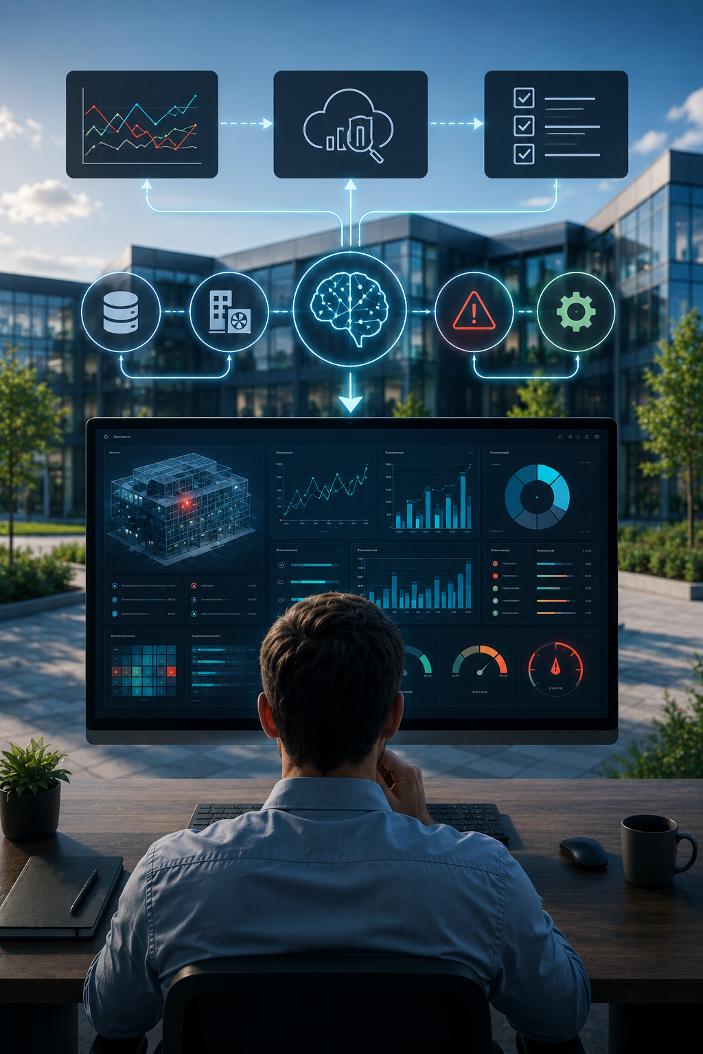 Un dashboard proporciona toda la visibilidad necesaria Un dashboard proporciona toda la visibilidad necesaria