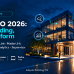 ADQUIO 2026 webinar: one building, one platform. 28 October, 09:00 CET.